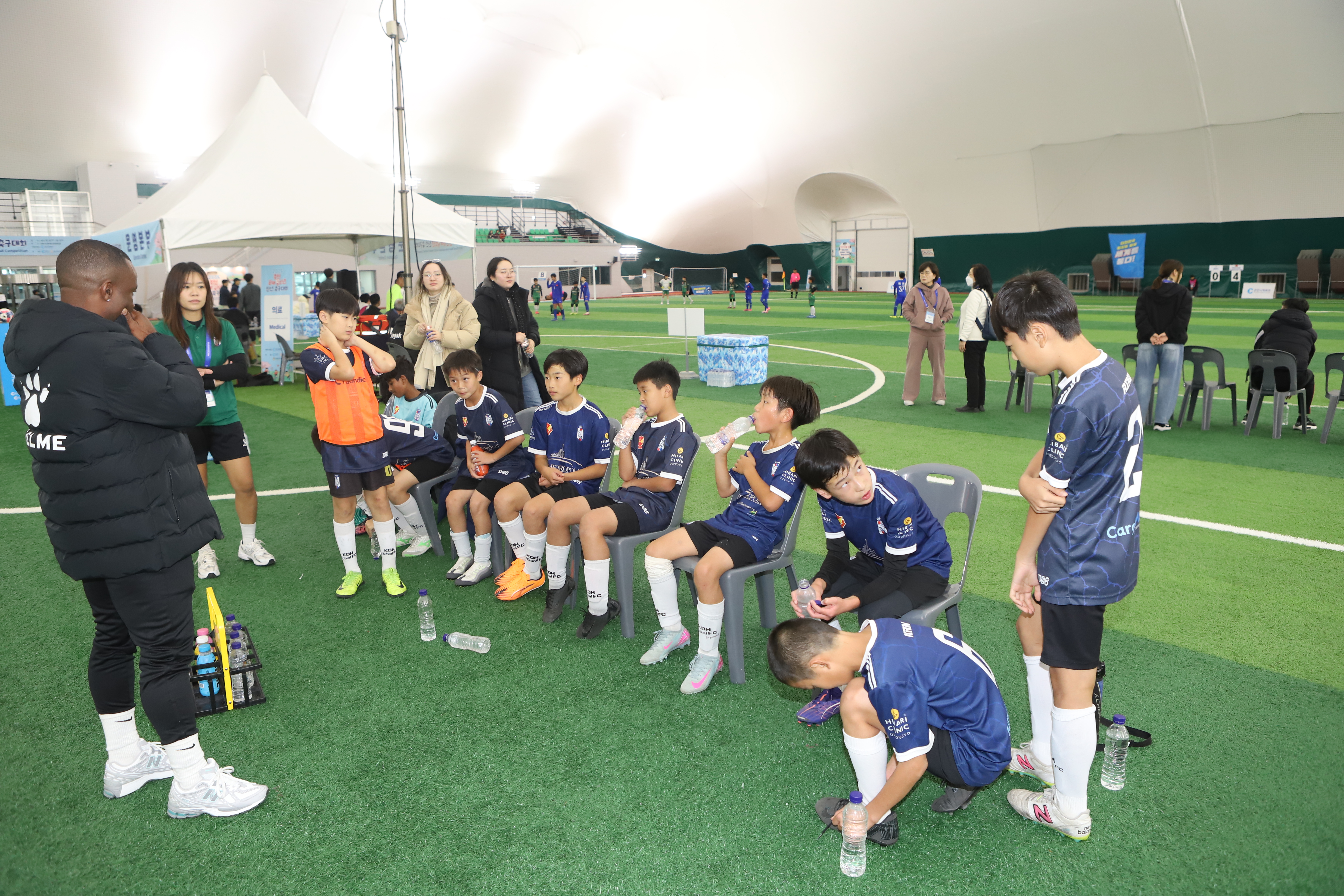 2025년 춘천 국제유소년 친선 축구대회 경기사진